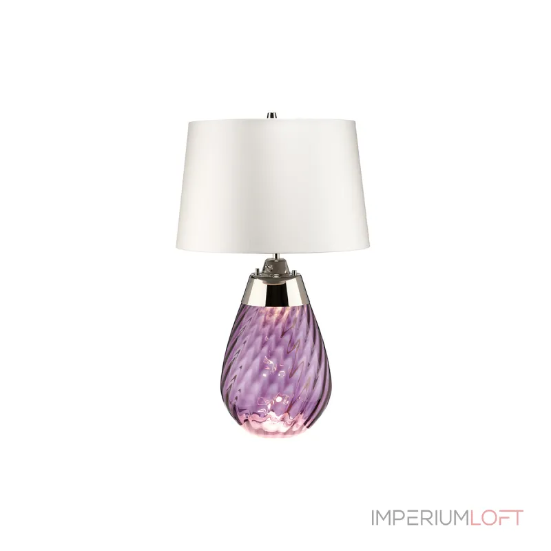 Настольная лампа Elstead Lighting Lena small LENA-TL-S-PLUM-OWSS от ImperiumLoft