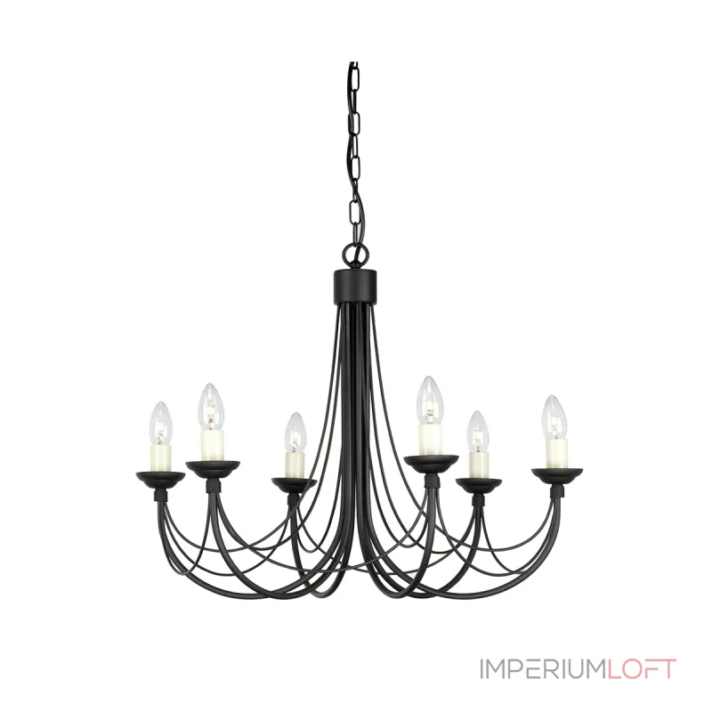 Люстра Elstead Lighting Carisbrooke CB6-BLACK от ImperiumLoft Люстра Elstead Lighting Carisbrooke CB6-BLACK от ImperiumLoft