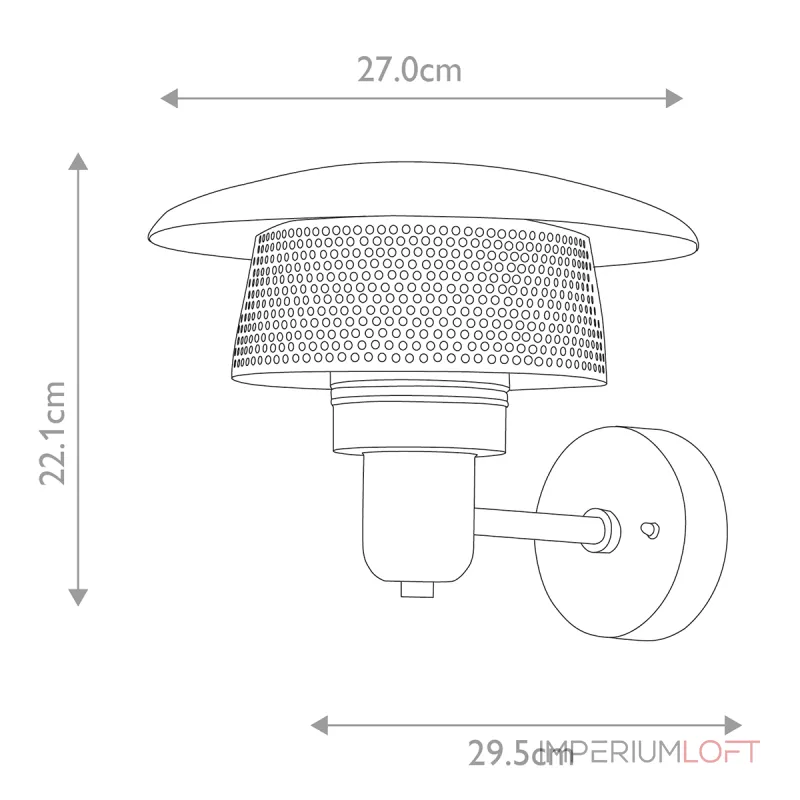 Настенный фонарь Elstead Lighting Saturne SATURNE от ImperiumLoft Настенный фонарь Elstead Lighting Saturne SATURNE от ImperiumLoft