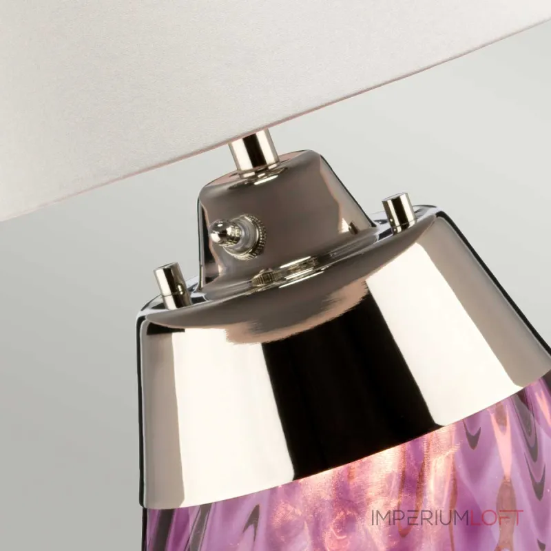 Настольная лампа Elstead Lighting Lena small LENA-TL-S-PLUM-OWSS от ImperiumLoft