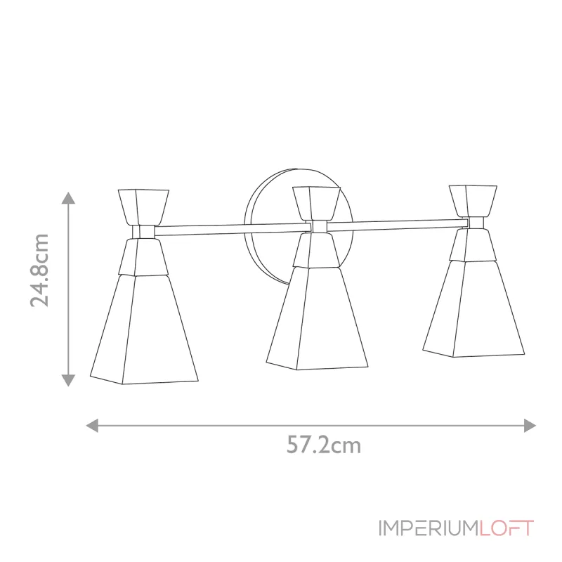 Бра для ванных комнат Elstead Lighting Bowtie BOWTIE-3-MB от ImperiumLoft Бра для ванных комнат Elstead Lighting Bowtie BOWTIE-3-MB от ImperiumLoft