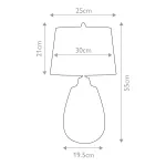 Настольная лампа Elstead Lighting Newham NEWHAM-TL-S от ImperiumLoft