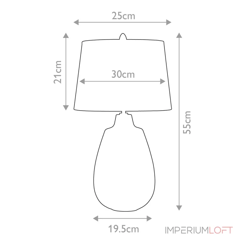 Настольная лампа Elstead Lighting Newham NEWHAM-TL-S от ImperiumLoft