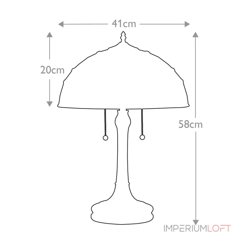Настольная лампа Quoizel Kami QZ-KAMI-TL от ImperiumLoft Настольная лампа Quoizel Kami QZ-KAMI-TL от ImperiumLoft