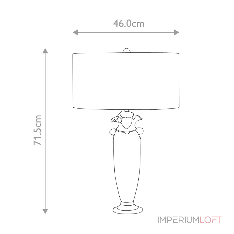 Настольная лампа Flambeau Bienville FB-BIENVILLE-TL от ImperiumLoft