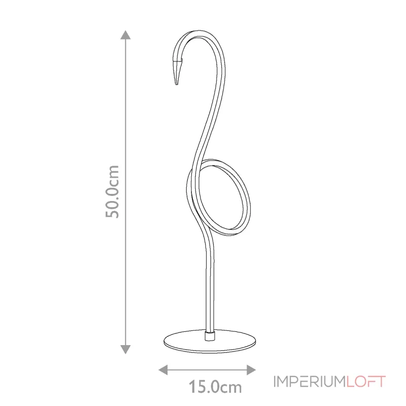 Настольная лампа Elstead Lighting Flamingo FLAMINGO-TL-BLK от ImperiumLoft Настольная лампа Elstead Lighting Flamingo FLAMINGO-TL-BLK от ImperiumLoft