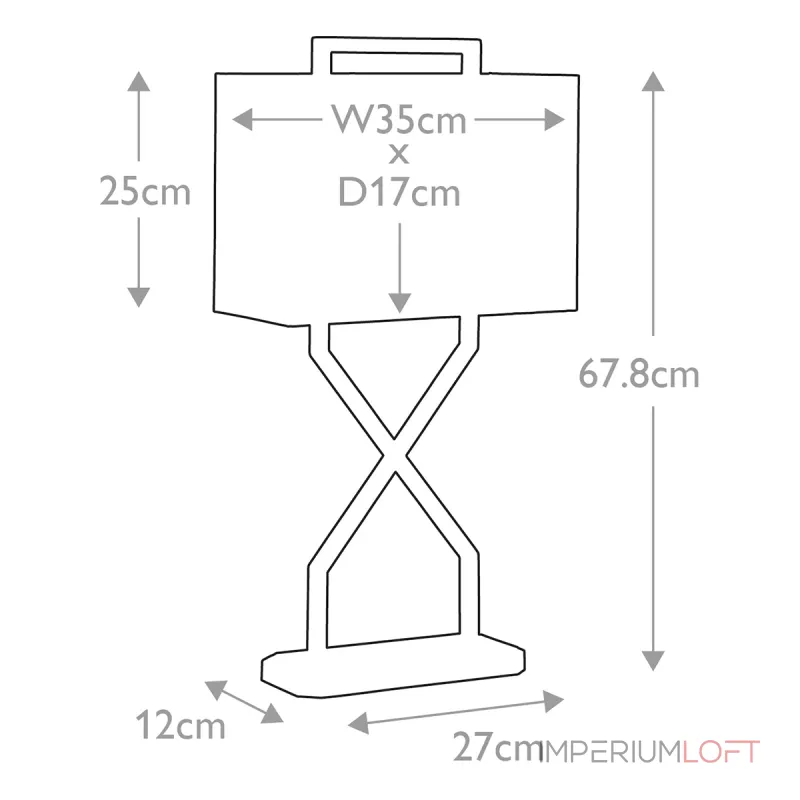 Настольная лампа Elstead Lighting Cross (el) CROSS-TL от ImperiumLoft Настольная лампа Elstead Lighting Cross (el) CROSS-TL от ImperiumLoft