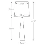 Настольная лампа Elstead Lighting Ascent ASCENT-TL-BLK от ImperiumLoft