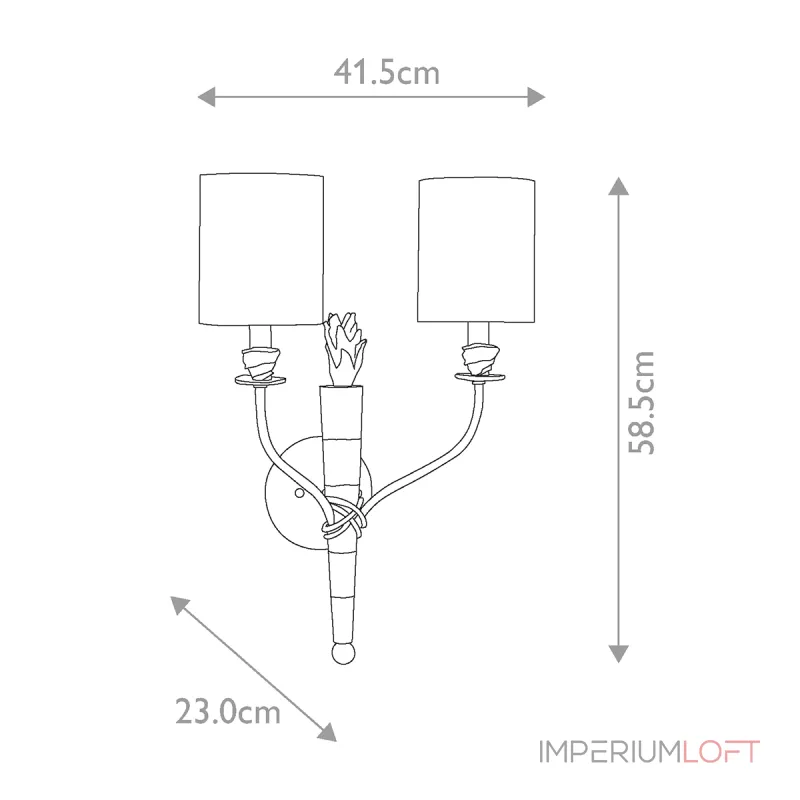 Бра Flambeau Flambeau FB-FLAMBEAU2 от ImperiumLoft Бра Flambeau Flambeau FB-FLAMBEAU2 от ImperiumLoft
