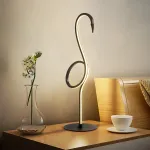 Настольная лампа Elstead Lighting Flamingo FLAMINGO-TL-BLK от ImperiumLoft