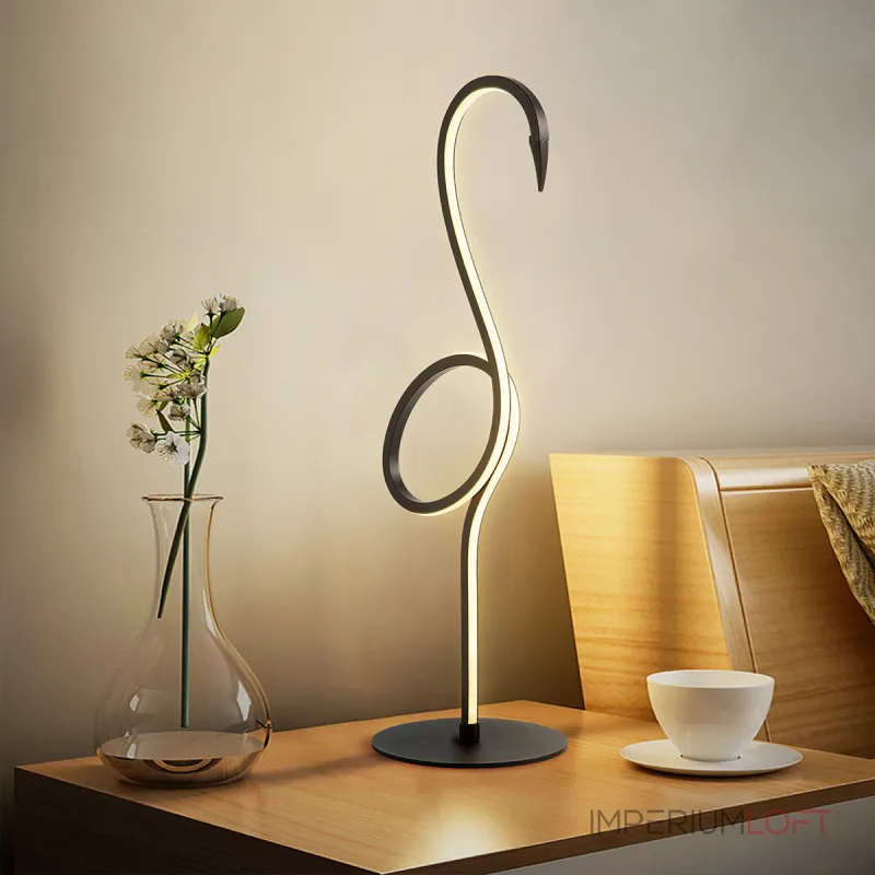 Настольная лампа Elstead Lighting Flamingo FLAMINGO-TL-BLK от ImperiumLoft Настольная лампа Elstead Lighting Flamingo FLAMINGO-TL-BLK от ImperiumLoft