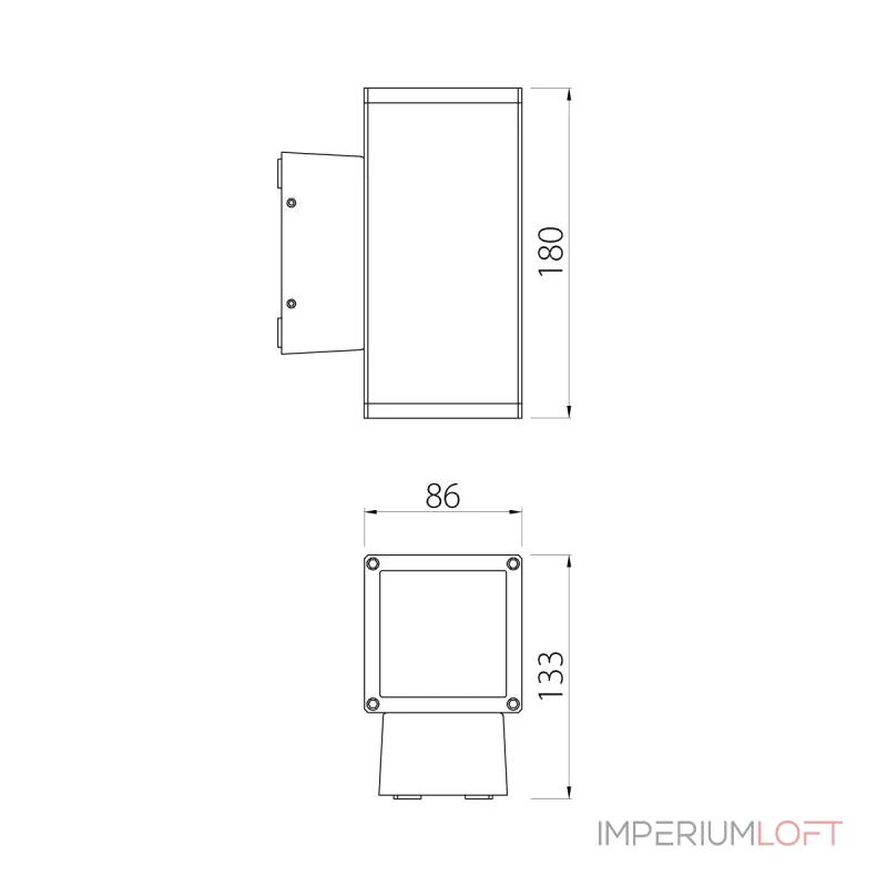 Настенный фонарь Natural Concepts Dwell NC-803472-DG от ImperiumLoft Настенный фонарь Natural Concepts Dwell NC-803472-DG от ImperiumLoft