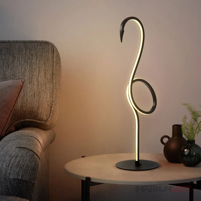 Настольная лампа Elstead Lighting Flamingo FLAMINGO-TL-BLK от ImperiumLoft Настольная лампа Elstead Lighting Flamingo FLAMINGO-TL-BLK от ImperiumLoft