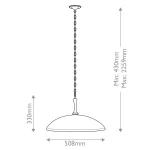 Подвесной светильник Kichler Delarosa KL-DELAROSA-P-BK от ImperiumLoft
