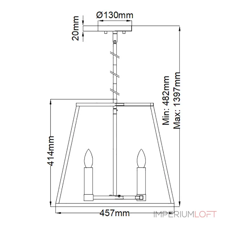 Люстра Hinkley Fulton HK-FULTON-4P от ImperiumLoft Люстра Hinkley Fulton HK-FULTON-4P от ImperiumLoft
