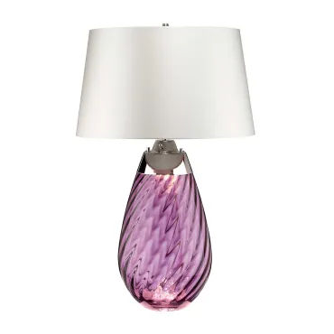 Настольная лампа Elstead Lighting Lena large LENA-TL-L-PLUM-OWSS