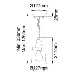 Подвесной светильник Kichler Waverly KL-WAVERLY-MP-CLP от ImperiumLoft