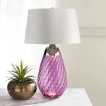 Настольная лампа Elstead Lighting Lena large LENA-TL-L-PLUM-OWSS от ImperiumLoft
