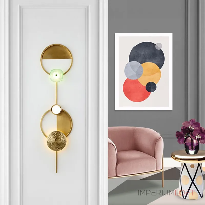 Настенный светильник SHIELD D H140 от ImperiumLoft