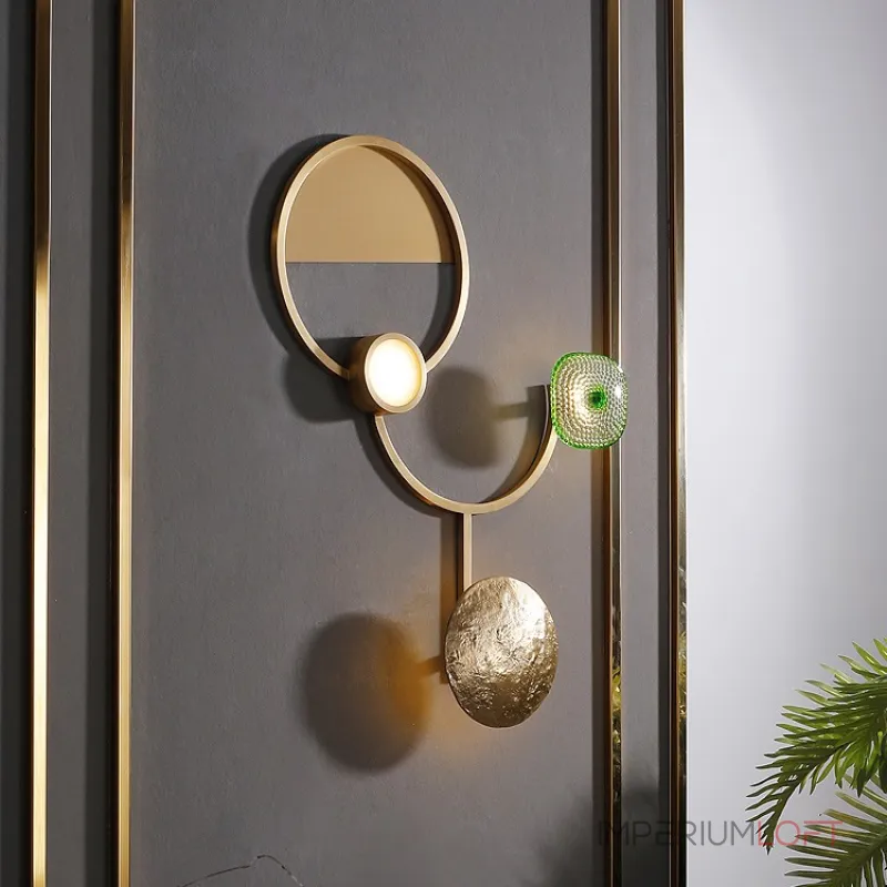 Настенный светильник SHIELD C от ImperiumLoft Настенный светильник SHIELD C от ImperiumLoft