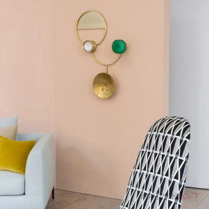 Настенный светильник SHIELD C от ImperiumLoft Настенный светильник SHIELD C от ImperiumLoft