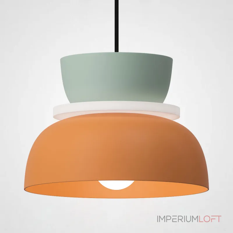 Подвесной светильник ILO D22 mint/orange от ImperiumLoft Подвесной светильник ILO D22 mint/orange от ImperiumLoft