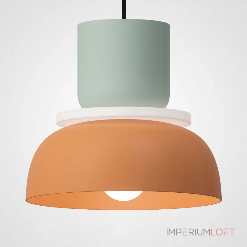 Подвесной светильник ILO D29 mint/orange от ImperiumLoft Подвесной светильник ILO D29 mint/orange от ImperiumLoft