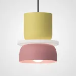 Подвесной светильник ILO D18,5 yellow/pink от ImperiumLoft