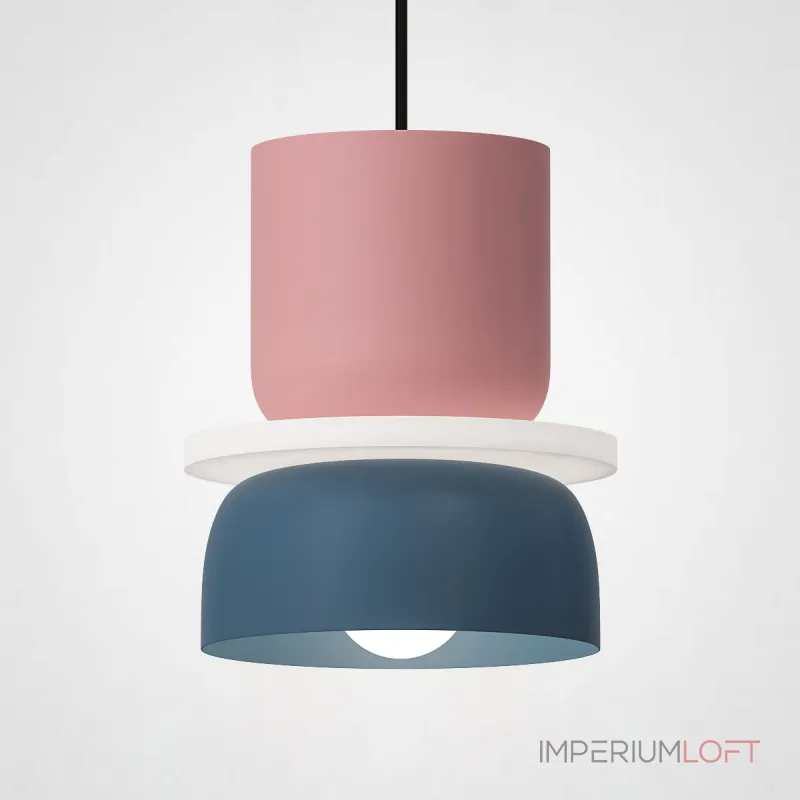 Подвесной светильник ILO D18,5 pink/blue от ImperiumLoft Подвесной светильник ILO D18,5 pink/blue от ImperiumLoft