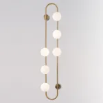 Настенное бра HOOP WALL H115 Gold от ImperiumLoft