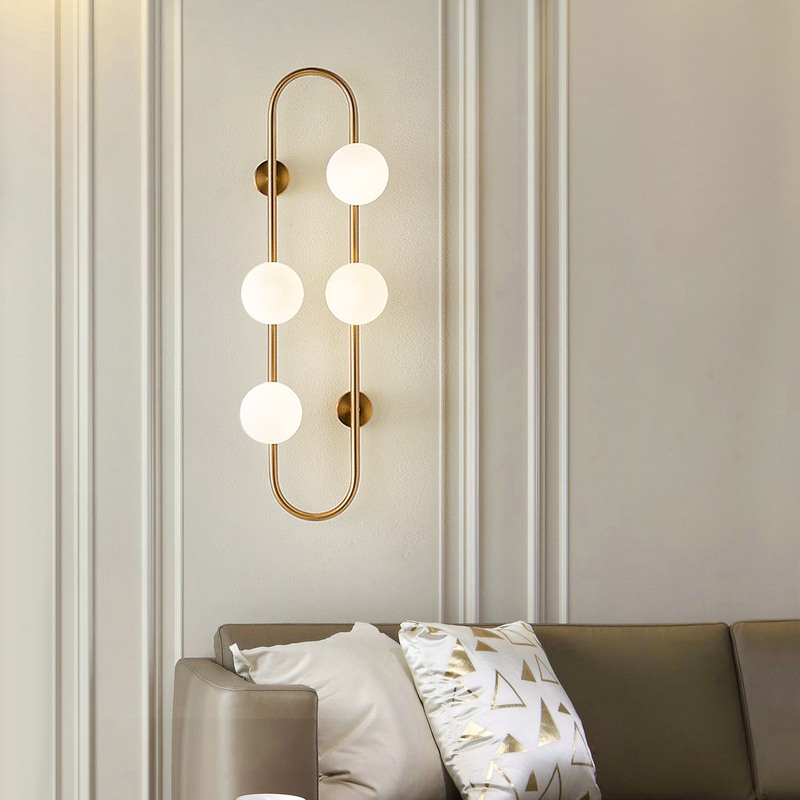 Настенное бра HOOP WALL H77 Gold от ImperiumLoft