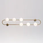 Настенное бра HOOP WALL H77 Gold от ImperiumLoft