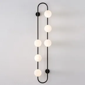 Настенное бра HOOP WALL H115 Black Настенное бра HOOP WALL H115 Black