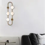 Настенное бра HOOP WALL H77 Gold от ImperiumLoft
