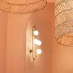 Настенное бра HOOP WALL H77 Gold от ImperiumLoft