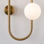 Настенное бра HOOP WALL H77 Gold от ImperiumLoft