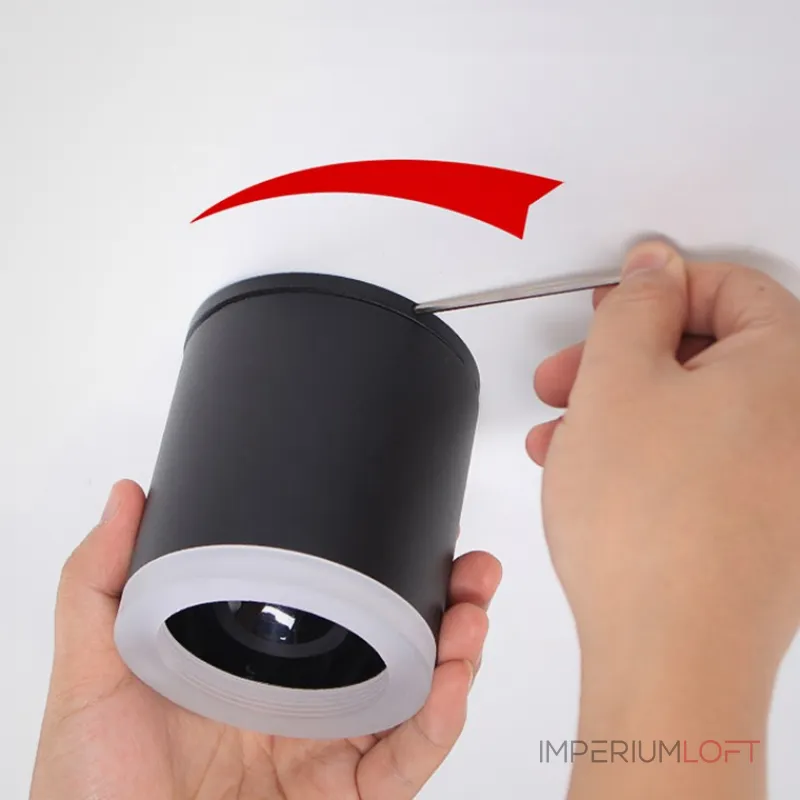 Потолочный светильник TILL 9W Черный от ImperiumLoft Потолочный светильник TILL 9W Черный от ImperiumLoft