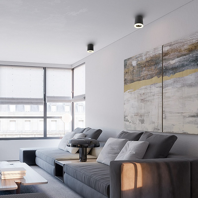 Потолочный светильник TILL 9W Черный от ImperiumLoft Потолочный светильник TILL 9W Черный от ImperiumLoft