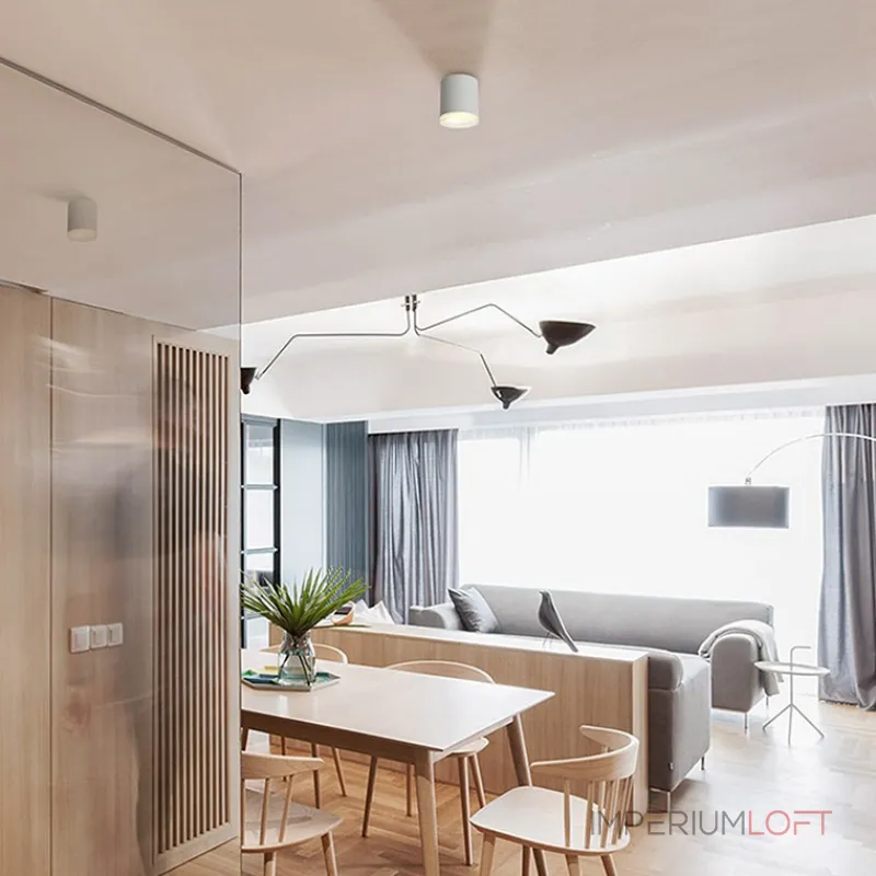 Потолочный светильник TILL 9W Черный от ImperiumLoft Потолочный светильник TILL 9W Черный от ImperiumLoft