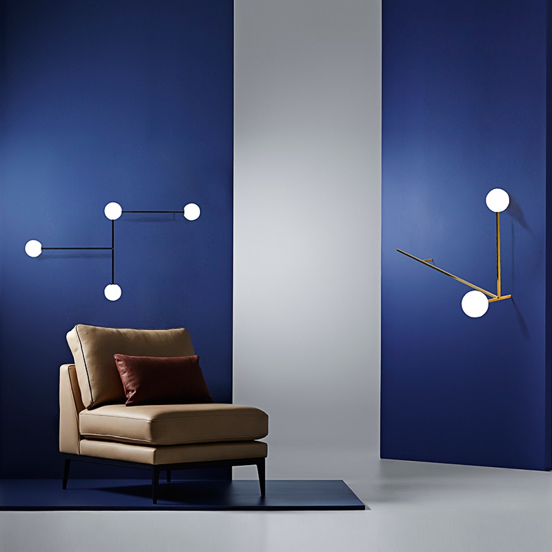 Настенный светильник LINES 4 Black от ImperiumLoft Настенный светильник LINES 4 Black от ImperiumLoft