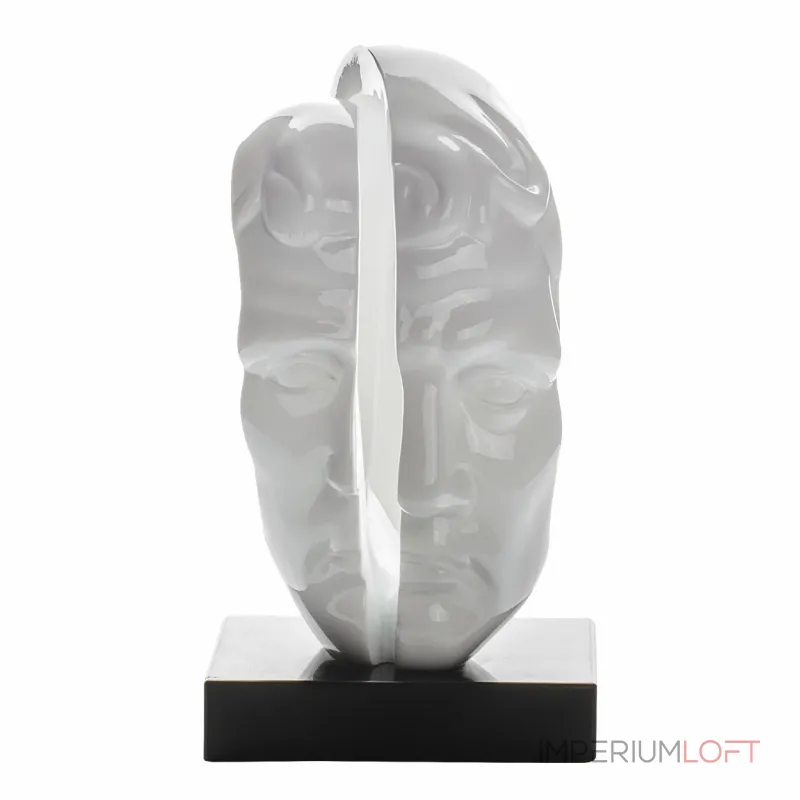 Статуэтка Лицо мужчины (цвет белый) E2821 от ImperiumLoft Статуэтка Лицо мужчины (цвет белый) E2821 от ImperiumLoft