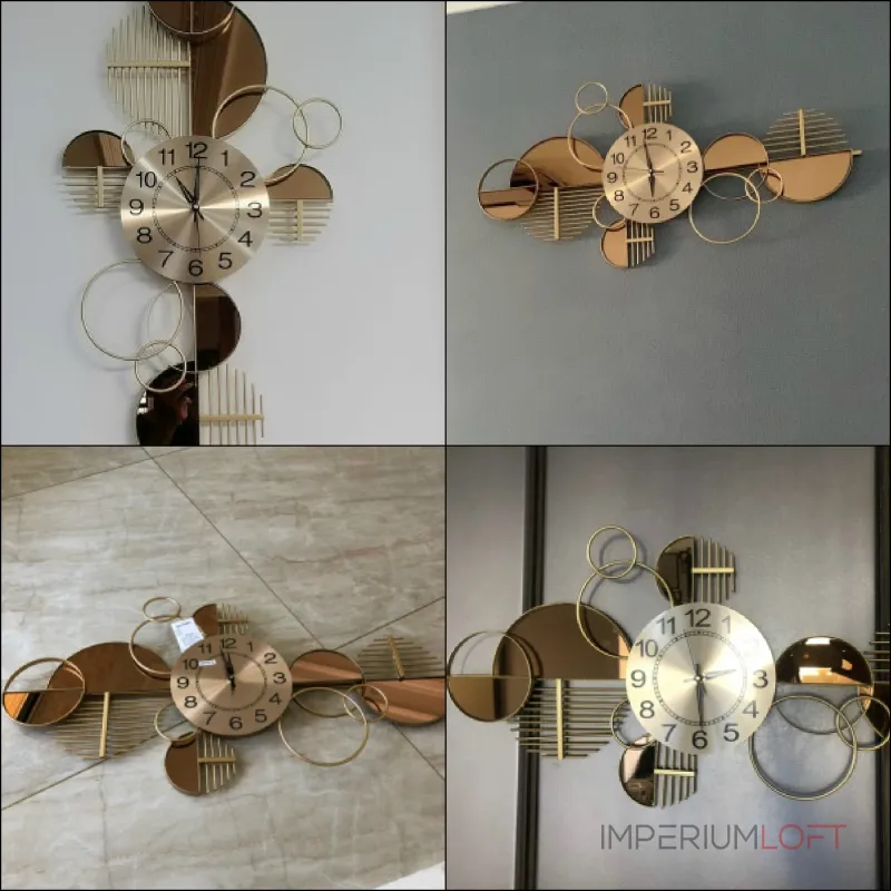 Дизайнерский настенный декор часы LaLume-KKK00282 от ImperiumLoft