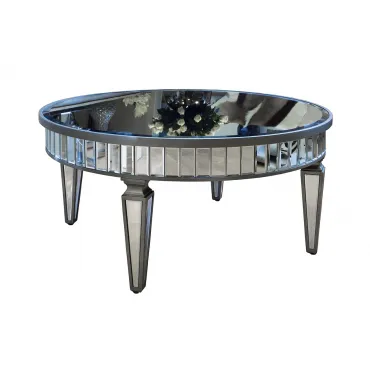 Стол зеркальный круглый низкий KFC247 от ImperiumLOFT Стол зеркальный круглый низкий KFC247 от ImperiumLOFT