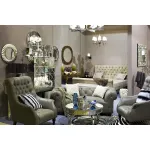 Стол зеркальный круглый низкий KFC247 от ImperiumLOFT от ImperiumLoft