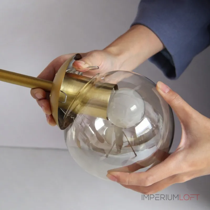 Люстра на штанге GAP золото