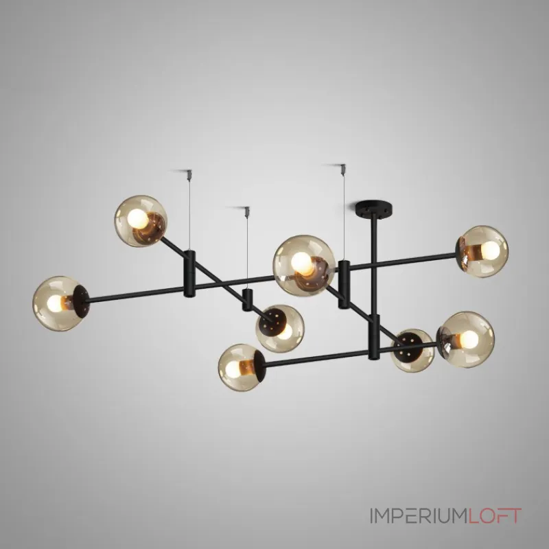 Люстра на штанге GAP золото