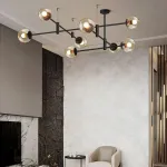 Люстра на штанге GAP золото