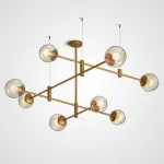 Люстра на штанге GAP золото