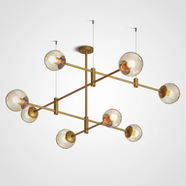 Люстра на штанге GAP золото