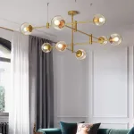 Люстра на штанге GAP золото